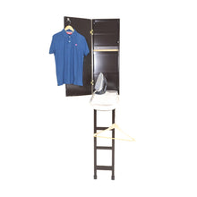 Cargar imagen en el visor de la galería, Mueble de Planchado Plegable Espejo (Compacto)