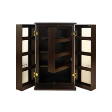 Cargar imagen en el visor de la galería, Alacena Rubi. Multifuncional. Práctica alacena de madera con puertas tipo despensero y una gran capacidad de almacenamiento. El complemento ideal para tu cocina. Muebles de madera para cocina.